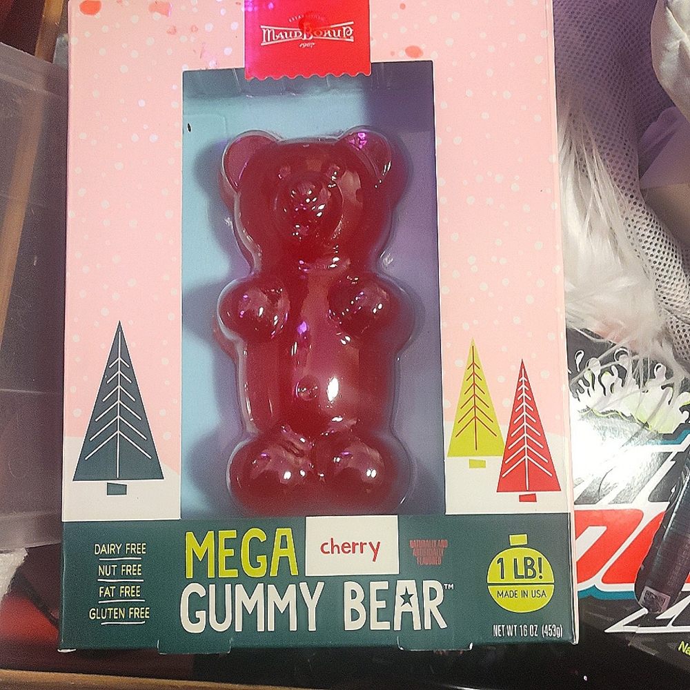 Huge mega gummy Bear mega huge gummy bear